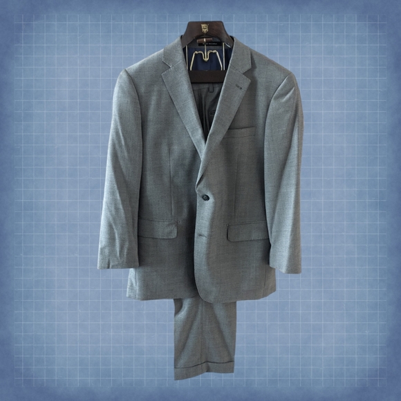 Neiman Marcus Stretch Fit Suit Pants - Picture 3 of 5